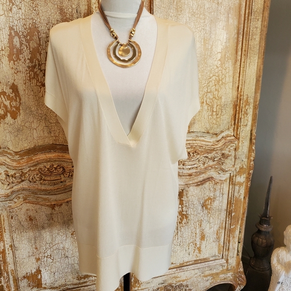 Talbots VNeck Layering Sweater/Top Size XL - Picture 2 of 9